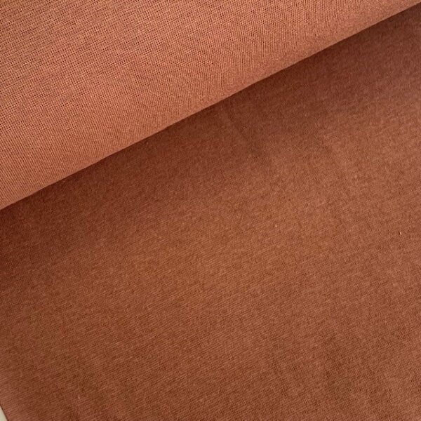 Feinstrickbündchen uni rehbraun