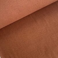 Feinstrickbündchen uni rehbraun