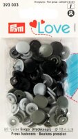 Prym Love Color Snaps Ø 12,4mm grau