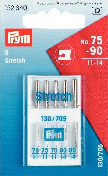 Prym Maschinennadeln Stretch No. 75-90