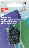 Prym Haken und Augen No. 3