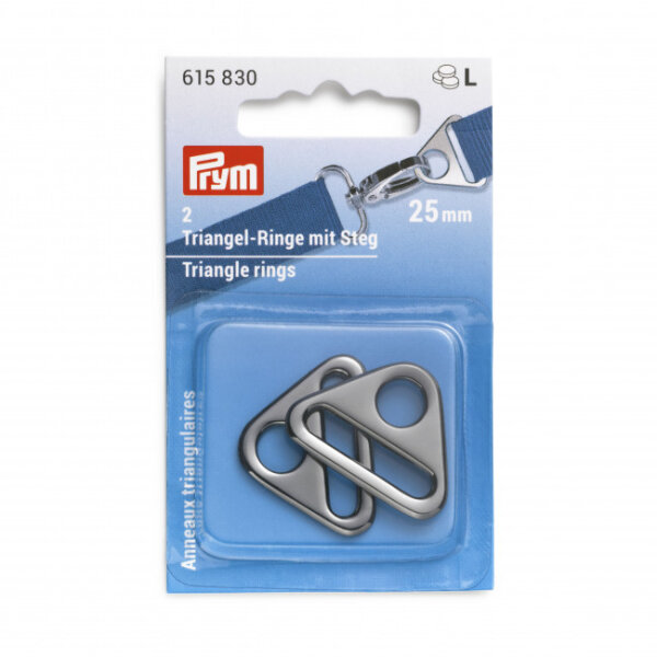 Prym Triangel-Ringe mit Steg 25mm