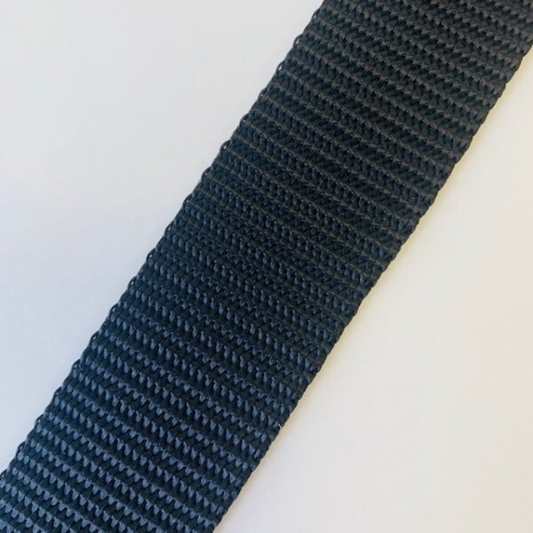 Gurtband 30mm schwarz
