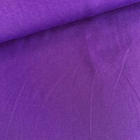 Baumwolljersey uni violett