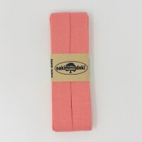 Jersey-Schrägband 40/20mm pfirsich