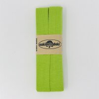 Jersey-Schrägband 40/20mm lime