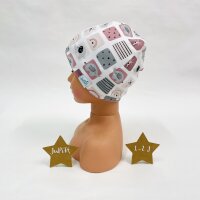 Haube & Loop Babyfanten altrosa