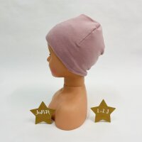 Haube & Loop Babyfanten altrosa