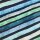 Paint stripes French Terry blau/grün