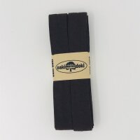 Jersey-Schrägband 40/20mm dunkelbraun