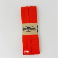 Jersey-Schr&auml;gband 40/20mm orangerot