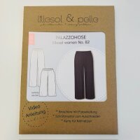 Papierschnittmuster lillesol women No. 82 Palazzohose