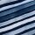Paint stripes French Terry blau