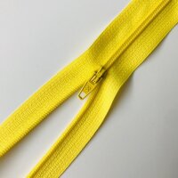 Reißverschluss unteilbar 16cm gelb