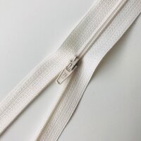 Reißverschluss unteilbar 25cm offwhite