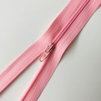 Reißverschluss unteilbar 25cm rosa