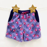 Sommer-Shorts Flamingos