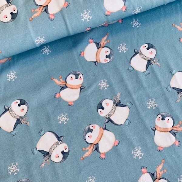 Pinguine Jersey rauchblau