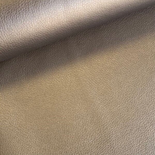 Kunstleder Metallic bronze