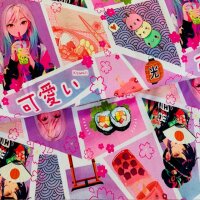 Manga Jersey rosa