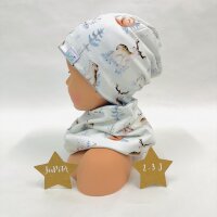 Haube & Loop Wintertiere