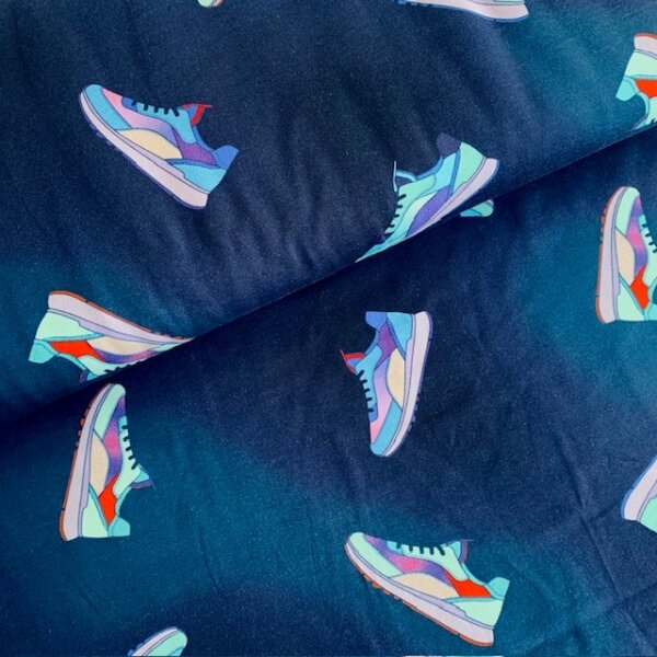 Sneakers Jersey blau