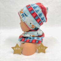 Haube & Loop Wintertiere