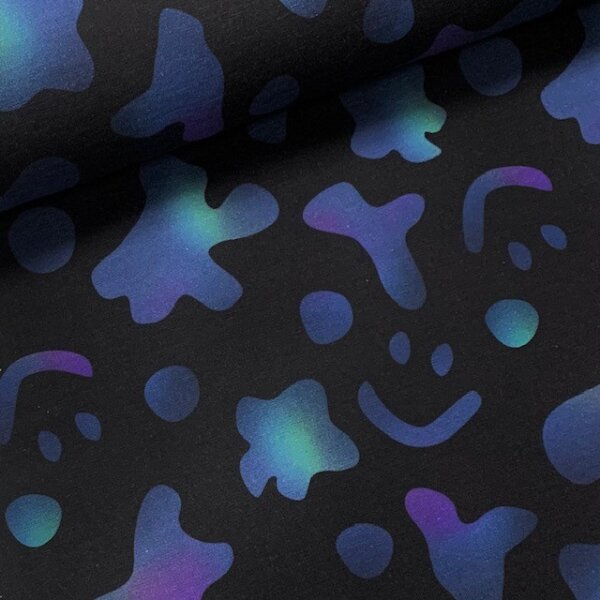 Smile Jersey schwarz/blau