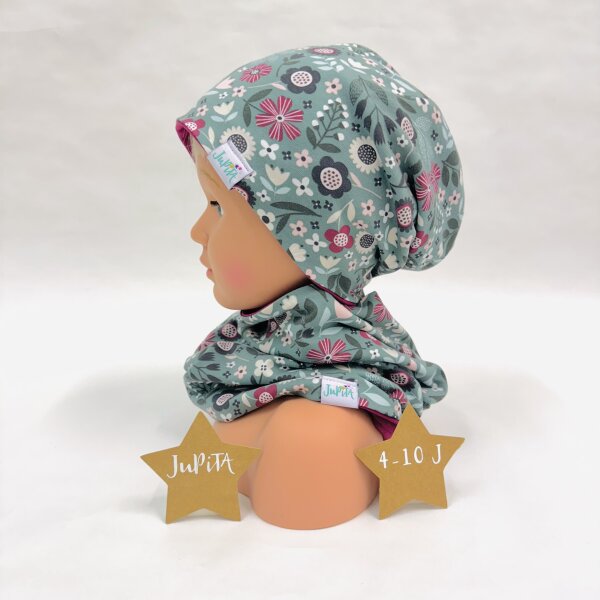 Beanie & Loop Blumen
