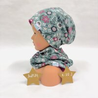 Beanie & Loop Blumen