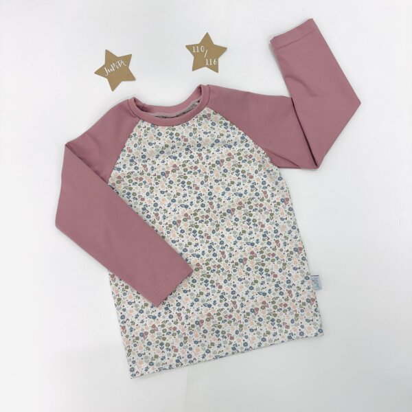 T-Shirt Langarm Blümchen