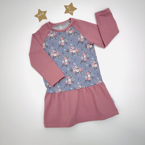 Kleid Langarm Rosen