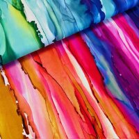 Melting colours Baumwolle bunt
