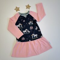 Kleid Langarm Pferdeliebe
