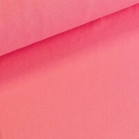 Baumwolljersey uni peach