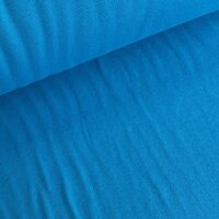 Feinstrickbündchen uni ozeanblau