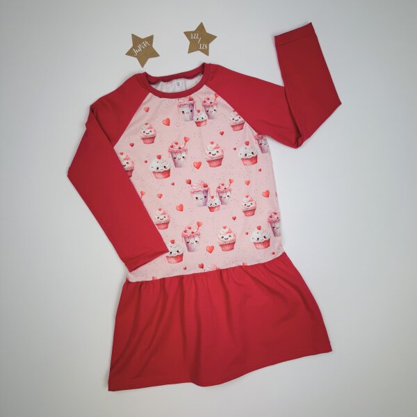 Kleid Langarm Cupcakes