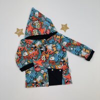 Wendejacke Graffiti bunt