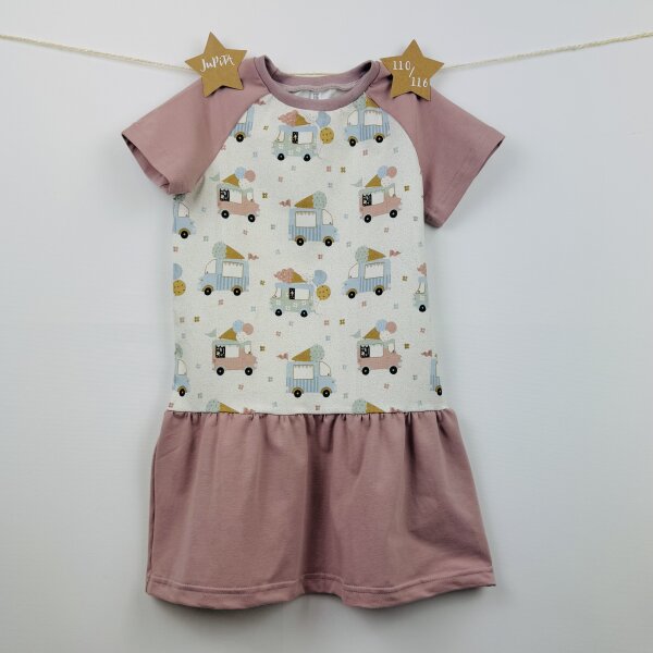 Kleid Kurzarm Eiswagen