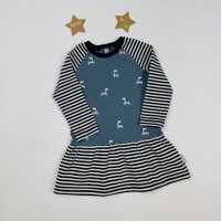 Kleid Langarm Zebras