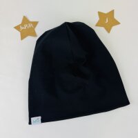 Beanie florale Totenköpfe