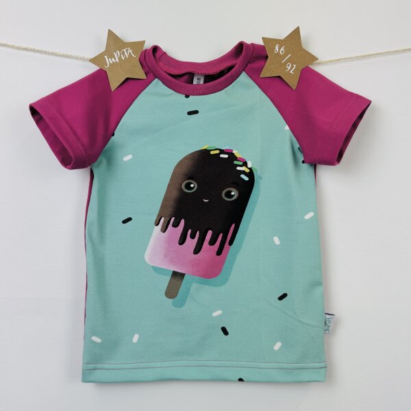T-Shirt Himbeereis am Stiel