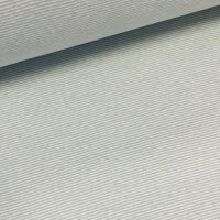 Ringelbündchen mint/weiß