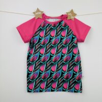 T-Shirt Kurzarm Federn
