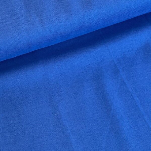 Unibaumwolle royalblau