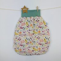 Sommer-Strampelsack Blumen