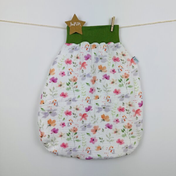 Sommer-Strampelsack Blumenwiese