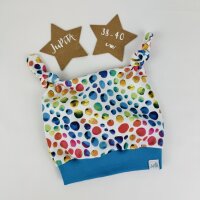 Knotenmütze Happy dots