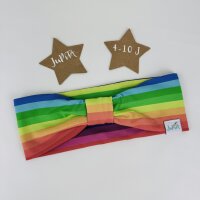 Stirnband Regenbogenstreifen