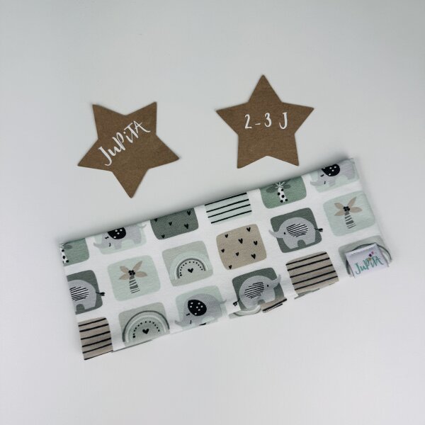 Stirnband Babyfanten altgrün
